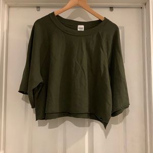 VS PINK cropped sweater